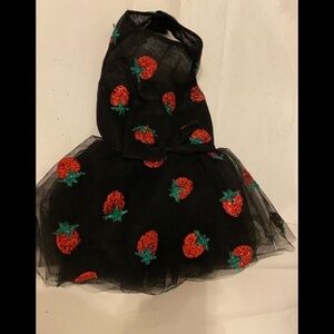 Lirika Matoshi Strawberry Midi Dress For Pets Brand new
